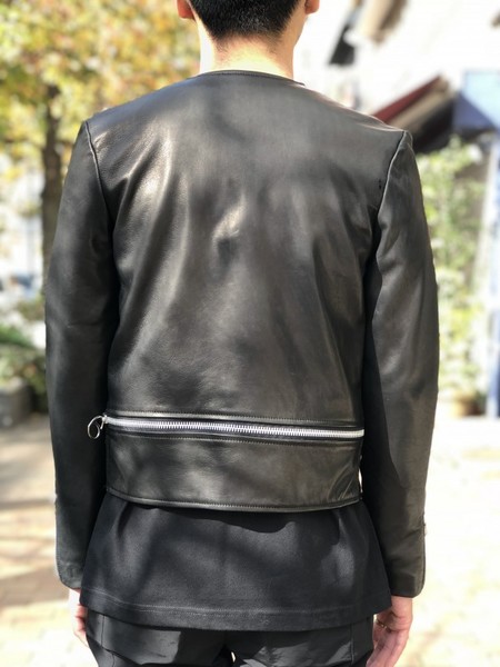 【banal chic bizarre】LEATHER RIDERS JACKET