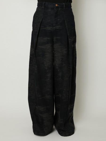 TAAKK(ターク) DENIM WIDE SLACKS