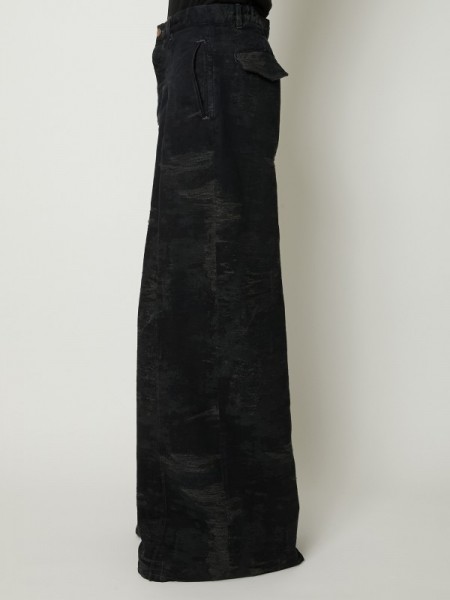TAAKK(ターク) DENIM WIDE SLACKS