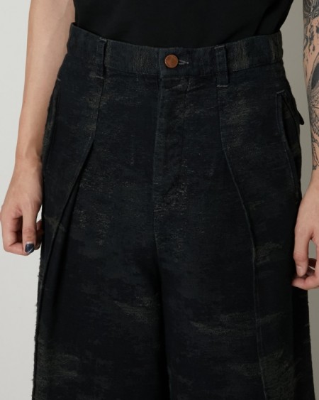 TAAKK(ターク) DENIM WIDE SLACKS