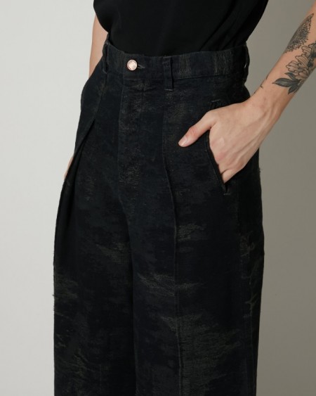 TAAKK(ターク) DENIM WIDE SLACKS