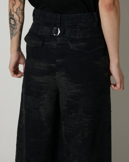 TAAKK(ターク) DENIM WIDE SLACKS