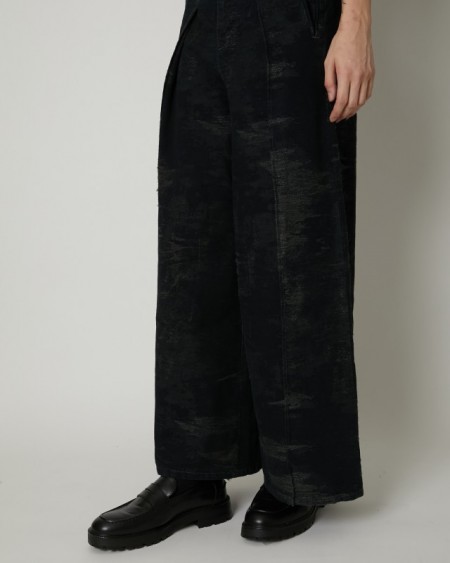 TAAKK(ターク) DENIM WIDE SLACKS