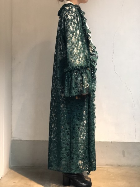 【NON TOKYO】LACE FRILL GOWN