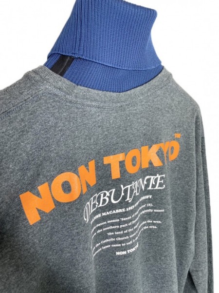 NON TOKYO(ノントーキョー) HI-NECK LONG T/S
