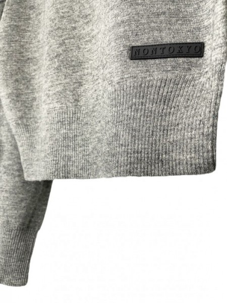 NON TOKYO(ノントーキョー) RUFFLED SLEEVE KNIT