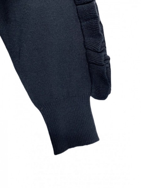 NON TOKYO(ノントーキョー) RUFFLED SLEEVE KNIT