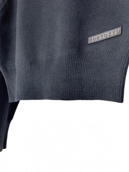 NON TOKYO(ノントーキョー) RUFFLED SLEEVE KNIT