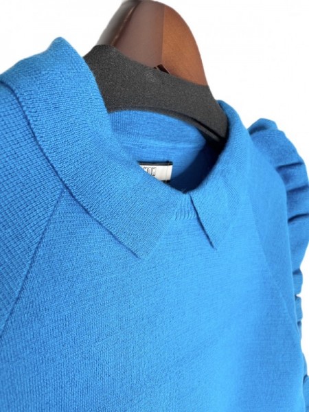 NON TOKYO(ノントーキョー) RUFFLED SLEEVE KNIT