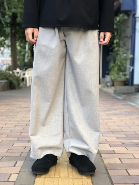 【KONYA】For tuck pants