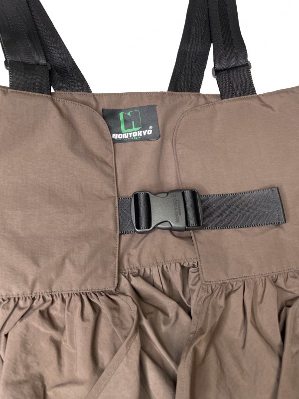 NON TOKYO(ノントーキョー) FRILL FIELD VEST / BROWN | Taking