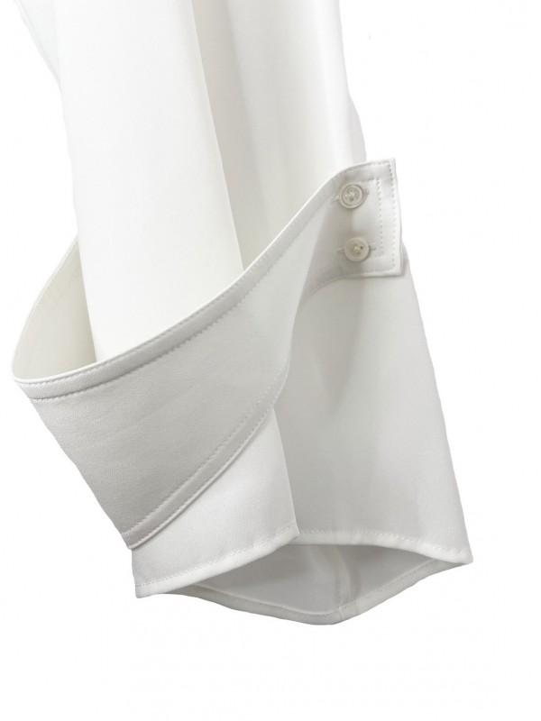 HATRA(ハトラ) Pure Shirt / ivory | Taking a lesson from the