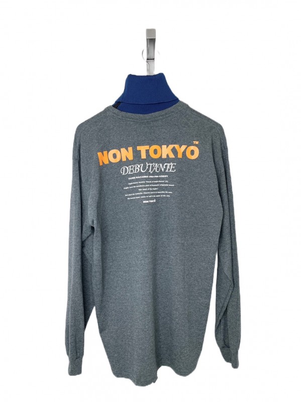 NON TOKYO(ノントーキョー) HI-NECK LONG T/S | Taking a lesson from